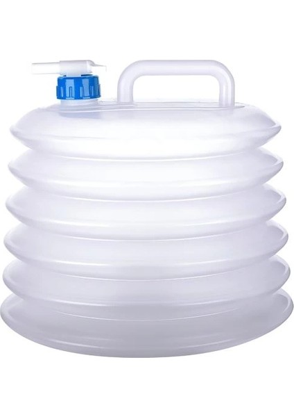 Musluklu Katlanır Su Bidonu -Su Kovası - Kamp Bidonu 10 Lt (5148) fırsatları