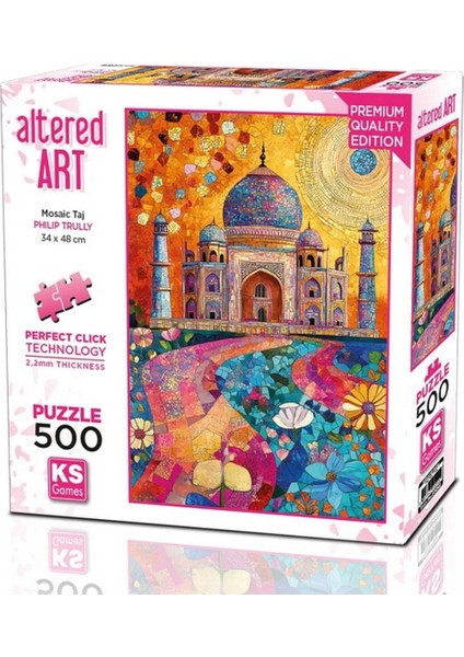 Ks Games Mosaic Taj Puzzle 500 Parça