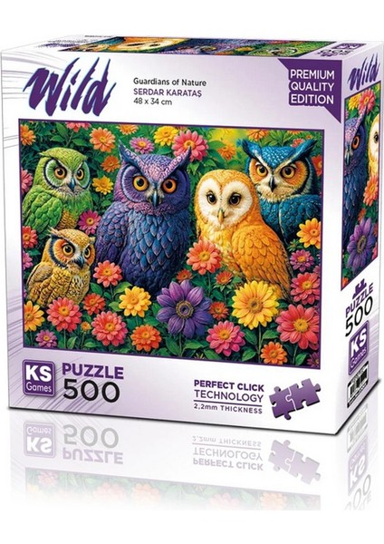Ks Games Guardians Of Nature Puzzle 500 Parça