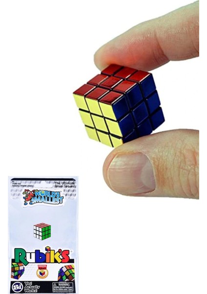 World's Smallest Rubik Zeka Küpü