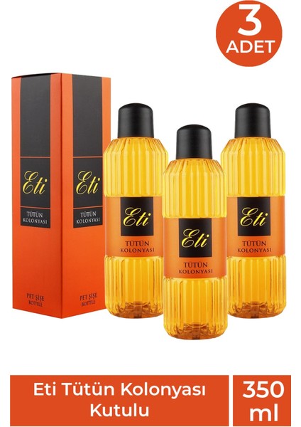 Tütün Kolonyası 350 ml 3 Adet