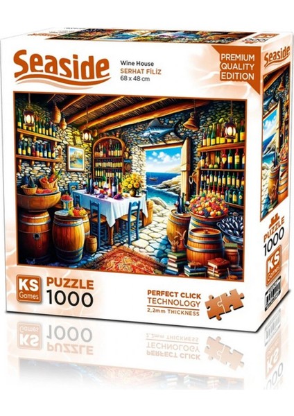Ks Games Wine House Puzzle 1000 Parça