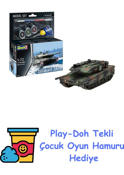 , Gift Set Porsche 911 G-Model Cabrio 50TH Anniv., Gift Set Araba + Play-Doh Oyun Hamuru