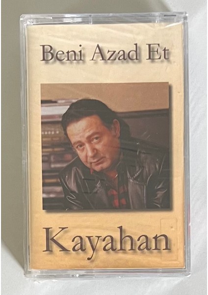 Kayahan Beni Azad Et Kaset (Jelatininde Sıfır Orijinal Dönem Baskı Kaset)