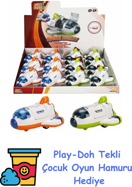 Uzay Roketi FR2A12D + Play-Doh Oyun Hamuru