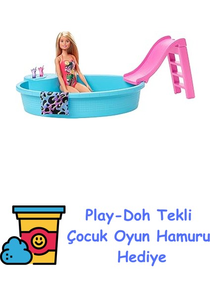 ve Havuzu Oyun Seti, 3 Yaş ve Üzeri, GHL91 + Play-Doh Oyun Hamuru