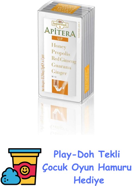 7g *7'li Apitera Up + Play-Doh Oyun Hamuru