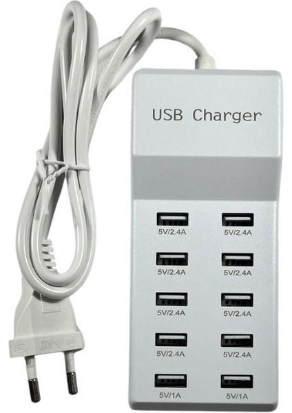 10 Port Çoklu USB Şarj Devresi indirimleri