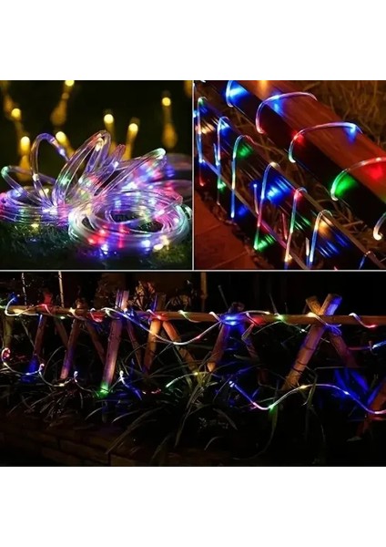 10M 100 LED Solar LED Işık Rgb indirimleri