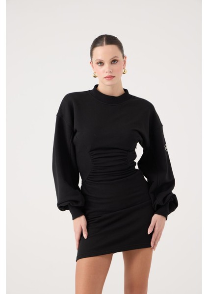 Belden Oturmalı Mini Nancy Elbise Siyah fiyatları