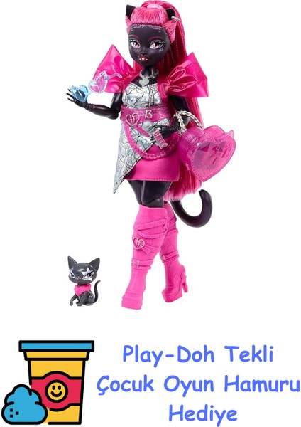 Acayip Havalı Arkadaşlar - Catty Noir, 3y+, HXH76 + Play-Doh Oyun Hamuru