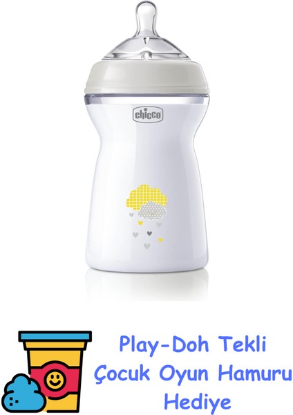 Naturalfeeling 6 Ay+ 330 ml Biberon + Play-Doh Oyun Hamuru