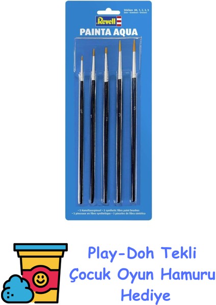 Fırça Seti Su Bazlı B - 39624 + Play-Doh Oyun Hamuru