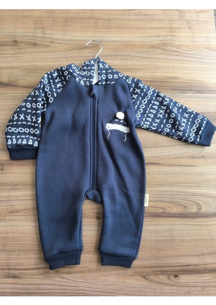 Laura Baby Kapüşonlu Erkek Bebek Tulum