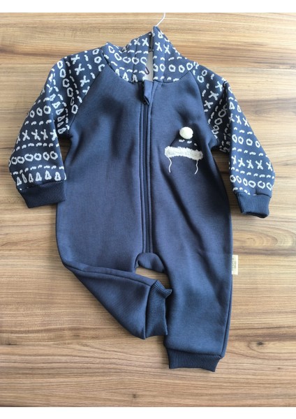 Laura Baby Kapüşonlu Erkek Bebek Tulum