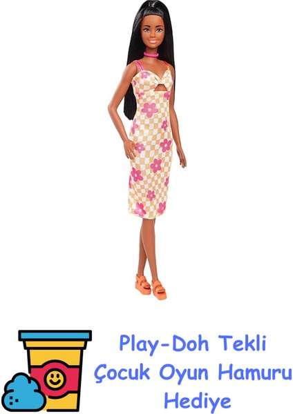 ® Büyüleyici Parti Bebekleri - Çiçekli Elbiseli, 3y+, HYT91 + Play-Doh Oyun Hamuru