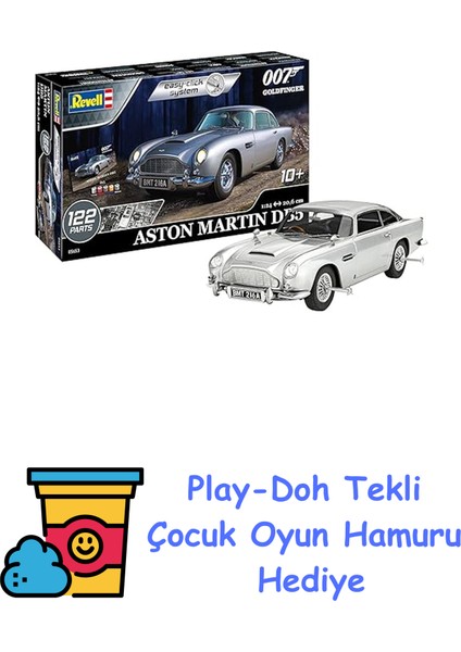 , G.set James Bond Aston Martin Db5, Oyuncak + Play-Doh Oyun Hamuru