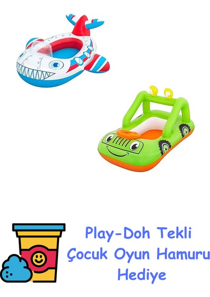 Lil' Navigator Şişme Bebek Botu + Play-Doh Oyun Hamuru