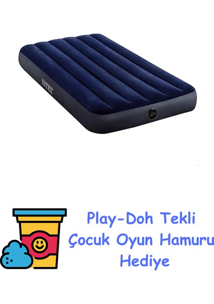 Fıber-Tech Klasık Yatak 99X191X25CM + Play-Doh Oyun Hamuru