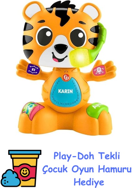 Fisher Price Sesli ve Işıklı Link Squad Dj Kaplan HYL28 + Play-Doh Oyun Hamuru