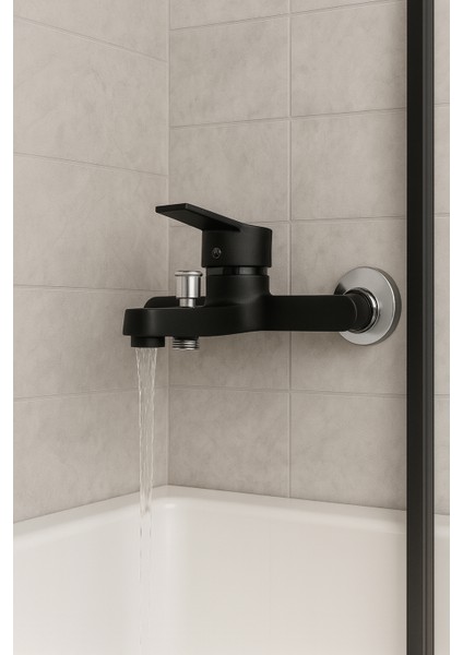 Dalyan Siyah Banyo Bataryası, Lüks Banyo Musluğu DL-321