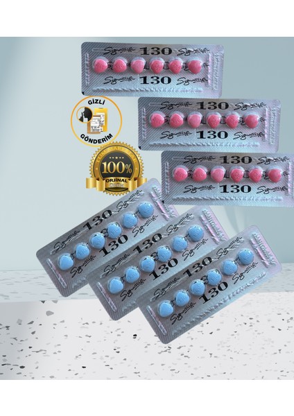 Kobra 130 Mg 6'lı x 6 Dizi ( 3 Mavi 3 Kırmızı ) GEÇIKTIRICILI36 Hap % 100 Orjınal Ekstra Güc Takviye Kuvvet Verici Istek Arzu Uyandırıçi Sêrtlestırıçilı6 TIMEOUTPERFORMANCE_ÇİALIS_VIÂG-RÂ_LIFTÂ_20_5