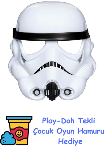Rp Basıc Mask Stormtrooper + Play-Doh Oyun Hamuru