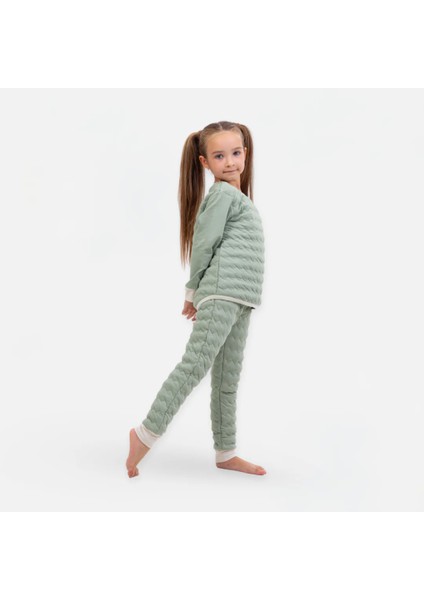 Çocuk Kışlık Pijama Takımı 1.5 Tog Sage Pj-Zee