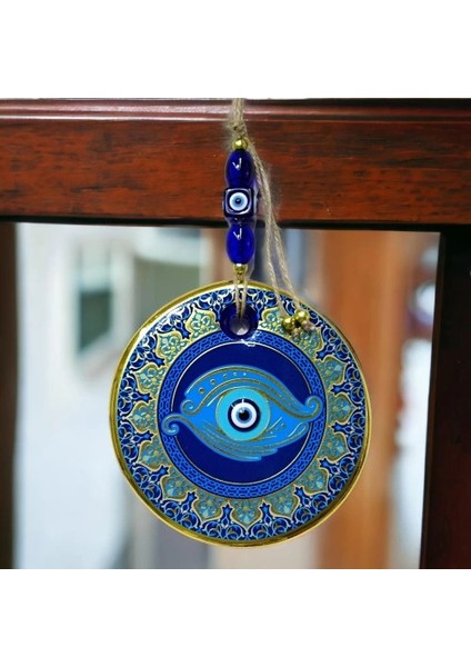 Yaldızlı Göz Modelli Duvar Süsü Camlı Duvar Dekoru modelleri