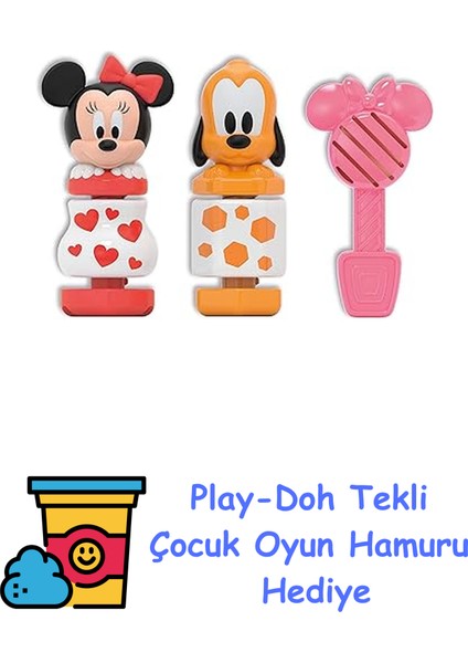 Disney Baby Bebek Minnie Bul-Tak Oyuncak Seti + Play-Doh Oyun Hamuru