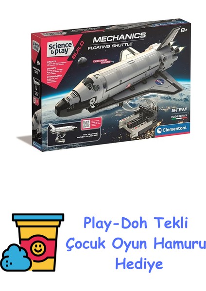 Mekanik Laboratuvarı - Nasa Uzay Mekiği + Play-Doh Oyun Hamuru