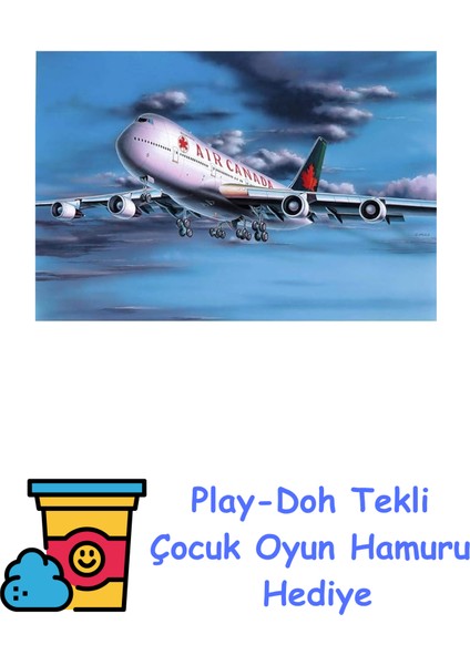 Boeing 747 Air Canada (4210) + Play-Doh Oyun Hamuru