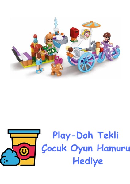 24421 Sun Blx-Tatlı Kız Set Dondurma Eğlencesi 140 Parça + Play-Doh Oyun Hamuru