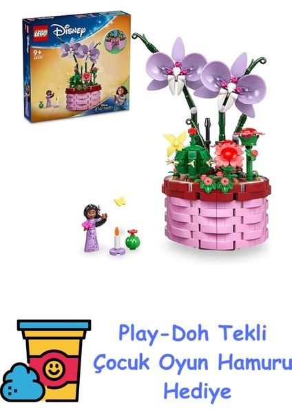 ® ǀ Disney Princess Enkanto Isabela’nın Saksısı 43237 - 9 Yaş ve Üzeri Çocuklar Için Yaratıcı Oyuncak Yapım Seti (641 Parça) + Play-Doh Oyun Hamuru