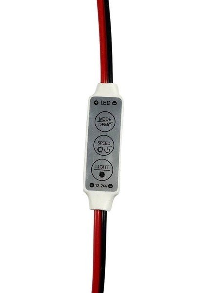 5-24 Volt 3 Tuşlu Mini Dimmer Flaşör LED Animasyon Devresi indirimleri