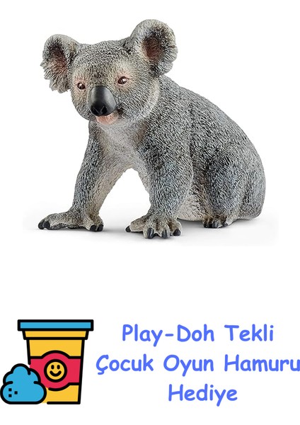 14815 Koala Oyuncak Figürü, Çok Renkli + Play-Doh Oyun Hamuru