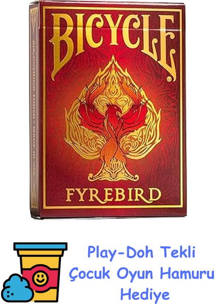 Fyrebird Oyun Kağıdı + Play-Doh Oyun Hamuru