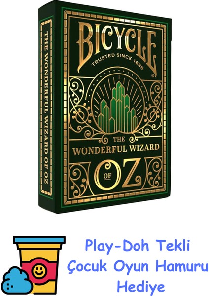 Wonderful Wizard Of Oz Oyun Kartı Destesi + Play-Doh Oyun Hamuru