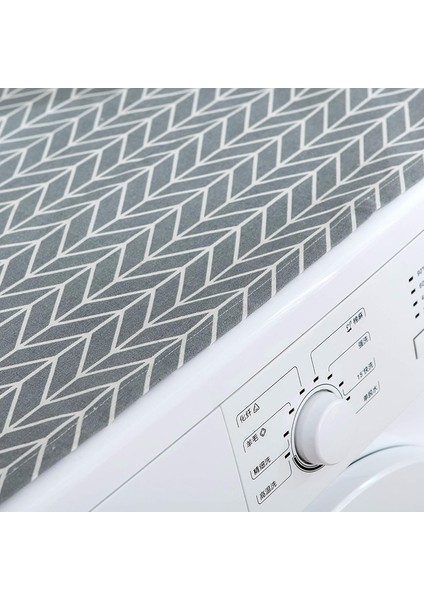 Çamaşır Makinesi Örtüsü Koruma 6 Cepli Banyo Düzenleyici Organizer Buzdolabı Örtüsü Depolama Hurç