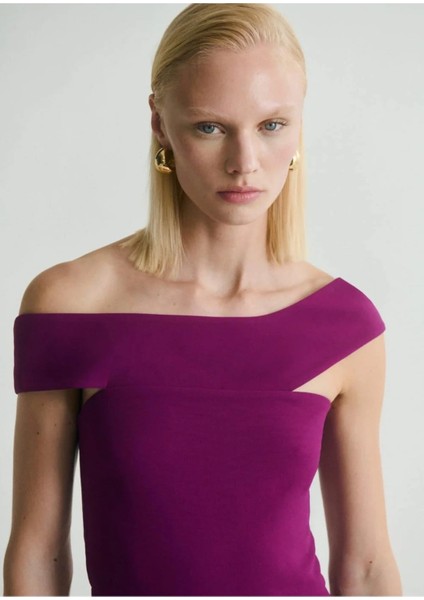 Asimetrik Yakalı Uzun Tulum indirimleri