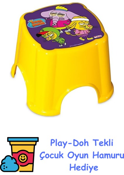 Kral Şakir Çocuk Taburesi + Play-Doh Oyun Hamuru