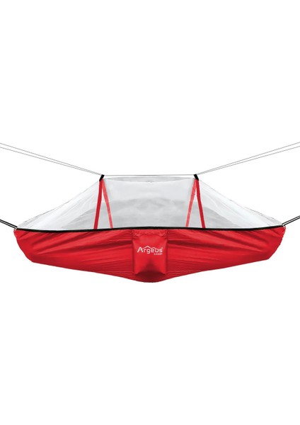 Cibinlikli Kamp Hamağı Kırmızı