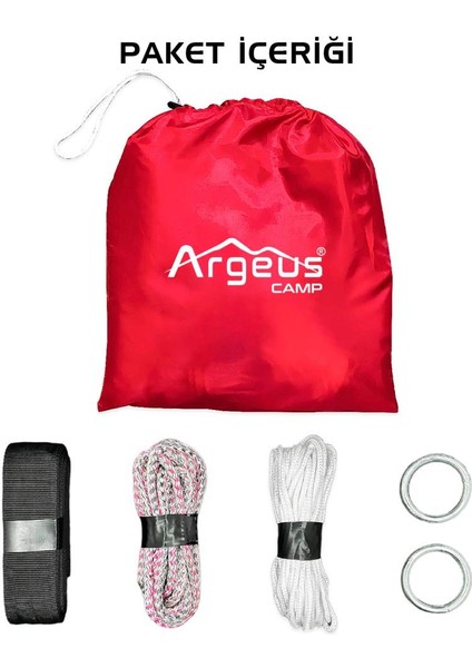 Cibinlikli Kamp Hamağı Kırmızı indirimleri