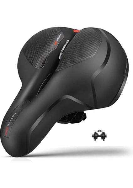 Ultra-Konforlu Bisiklet Koltuk Minderi - Geniş Şok Emici Tasarım ve Ergonomik Tutuş