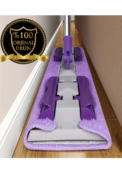 Mikrofiber Mandallı Mop Portatif Saplı Pratik Cam Duvar Yüzey Temizlik Mopu fırsatları