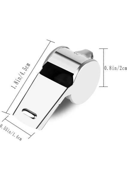 Yüksek Desibel Metal Acil Durum/hakem Düdüğü Küçük fırsatları