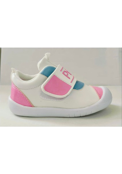 Ortopedik Ilk Adım Bebek Ayakkabısı Renkli Bebek Spor Babet Yürüme Ayakkabısı