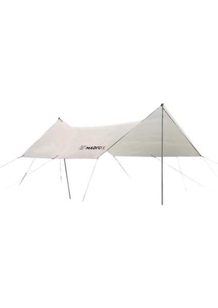 Çadır Brandası - Madfox - Güneş ve Rüzgar Koruma - Oem Kanvas Tarp 4*3 mt