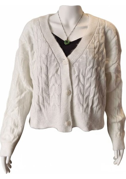 Düğmeli Kadın Triko Hırka fiyatları