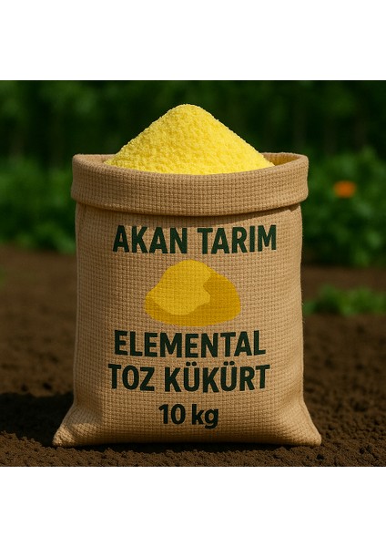 Elemental Tarımsal Kükürt 10 kg | Akrep - Yılan Kovucu